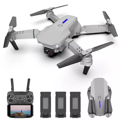 $38.90 • Buy Foldable Mini Drone 4K HD Dual Camera WiFi FPV Professional Drone Quadcopter Toy