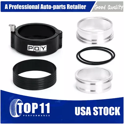 $28.96 • Buy 2.5  63mm Alu HD Clamp Intake V-band Clamp For Intercooler Pipes Quick Release