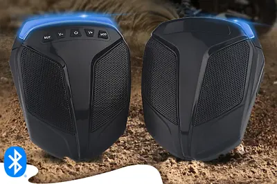 Bluetooth Speakers ATV UTV Golf Cart RZR Polaris Audio System Radio Waterproof • $89.95