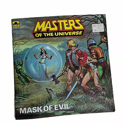 Vintage Masters Of The Universe Golden Book Mask Of Evil 1984 MOTU • $13