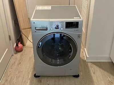 LG Silver Combo Washer/Dryer WM3488HS • $750