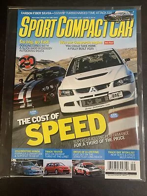 Sport Compact Car Magazine * 2008 SEP Drifting * Mitsubishi  #DC-29 • $19.99