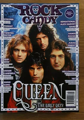 ROCK CANDY MAGAZINE - Aug - Sep 2018  #7 - FEAT: QUEEN • £9.95