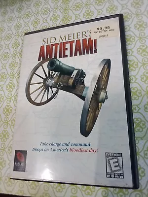 Antietam! Sid Meier's Computer Game Vintage Civil War Battle Firaxis Games • $15.49