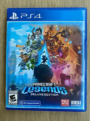 USED - PS4 - Minecraft Legends Deluxe Edition SONY PS4 • $18.99