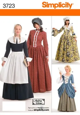 Simplicity Ladies Sewing Pattern 3723 Historical Fancy Dress Costumes (Simpli... • £10.50