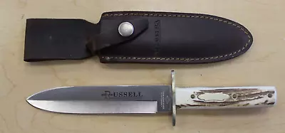 J.Russell & Co Green River Works Bowie Knife W/ Sheath * Pre-owned*  FREE SHIP • $199.99