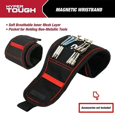 🧲Hyper Tough Magnetic Wristband-Breathable/Adjustable-Pocket For Non Metallic🧲 • $5.95