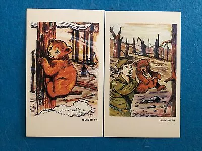 Vintage Smokey The Bear Cards - 2 Cards  (English/Spanish) - Rare - New • $6