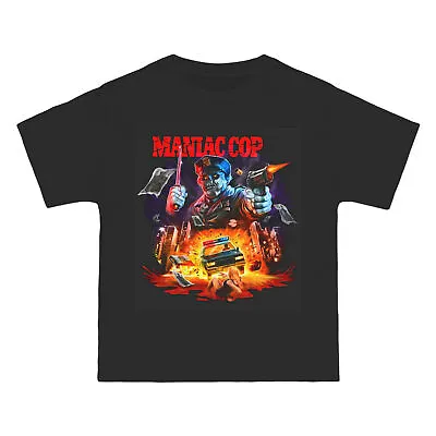 Maniac Cop T Shirt | Maniac Cop The Movie 1986 | Maniac Cop T-shirt | • $21.83