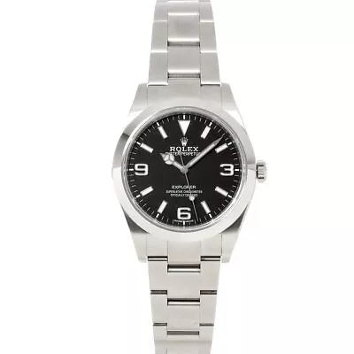 ROLEX Explorer I 214270 Serial Random Automatic Black Dial Mens 90196084 • $12367.02