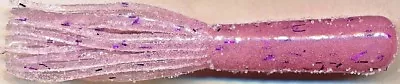 Mizmo Tubes 3.5 In Small Jaws Pink Translucent Frost Purple Hologram Shad Flake • $8.99