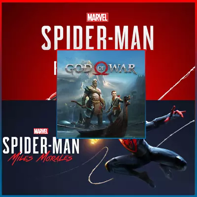 Spider Man Remastered + Morales + God Of War | PC STEAM | ALL REGIONS • $5.75