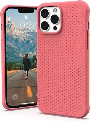 Official UAG Toughened Silicone Dot Case Cover - IPhone 13 Pro Max - Pink • £20