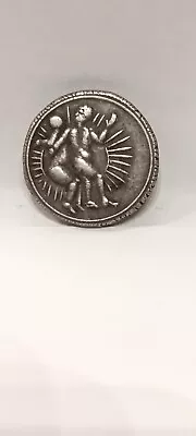 India ~ 1617 ~ 1 Rupee ~ Mughal Gemini Zodiac ~ Silver Token ~ Ch Xf • $40.99