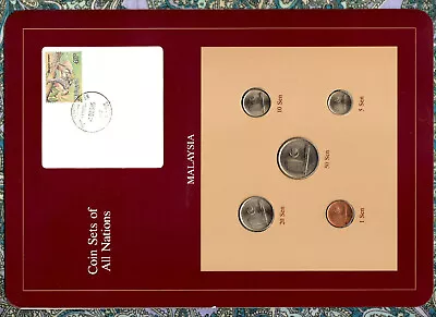 Coin Sets Of All Nations Malaysia 1982-1984 UNC 50 Sen 1983 205 Sen 1982 • $17.62