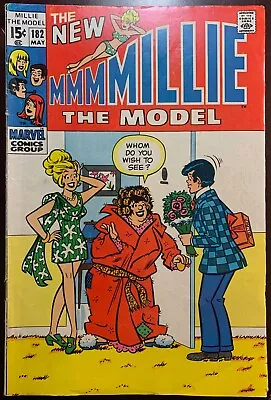 MILLIE THE MODEL #182  Millie Goes To School... 1970  FN • $12