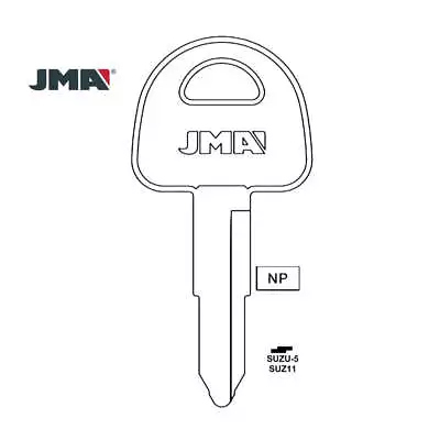 JMA Uncut Key Blank Fits For Suzuki Motorcycle - SUZ11 - SUZU-5 (10 Pack) • $14.43