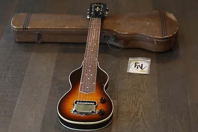 Vintage! 1931 Gibson EH-150 6-String Semi-Hollow  Lap Steel Sunburst + OHSC • $2195