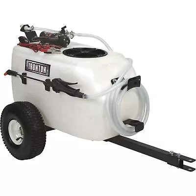 Ironton Tow-Behind Trailer Broadcast And Spot Sprayer — 13-Gallon 1 GPM 12 • $249.99