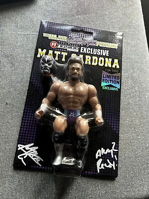 Matt Cardona Ringside Exclusive MWFP Signed Figure  • $250