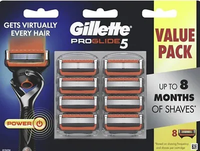 Gillette Fusion Proglide 5 Power  - 8 Pack • $30.99