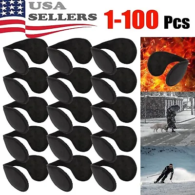 Ear Muffs Fleece Winter Ear Warmers Mens Womens Behind The Head Back Wholesale • $105.68