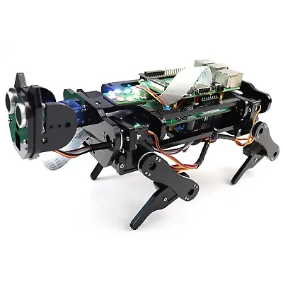 $150.69 • Buy Freenove Robot Dog Kit For Raspberry Pi 4 B 3 B+ Servo Camera UltrasonicApp