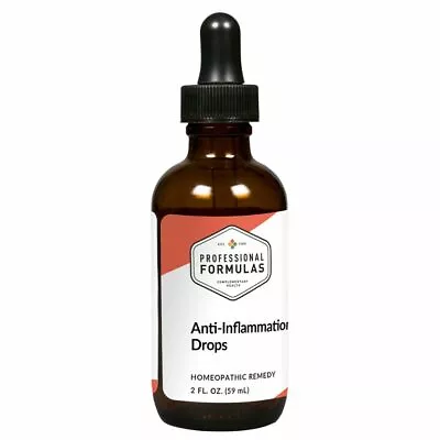 Anti Inflammation Drops 2fl Oz Homeopathic Formula By Professional Formulas • $27.98