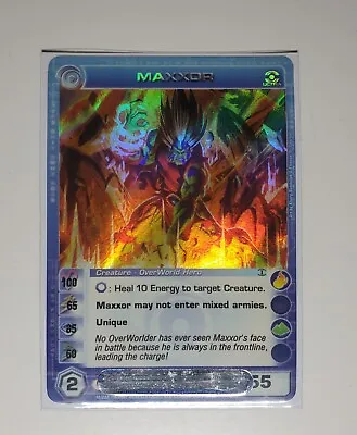 Maxxor Ultra Rare Ripple Foil  1st Edition. Chaotic TCG Card Dawn Of Perim • $399