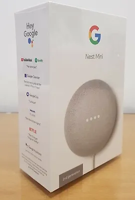 $65.90 • Buy Brand New Google Nest Mini (2nd Generation) Smart Speaker GA00638-AU Chalk 