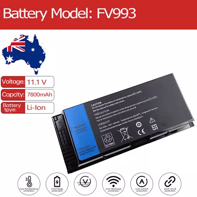 FV993 Battery For DELL Precision FJJ4W 6800 P13F KJ32 M6700 PG6RC R7PND DWMT • $71.98