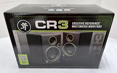 Mackie CR3 Creative Reference 3  Multimedia Monitors (Pair) NEW In Box • $99.99