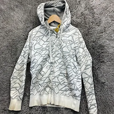 Fox Racing Hoodie  Full Zip Men Size Medium PLEASE READ White • $21.79