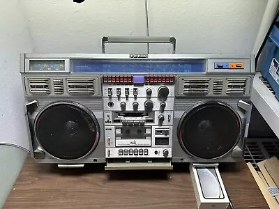 Conion C-100F Boombox  Vintage Boombox Radio Works Speakers Sound Good • $850