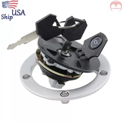 For Kawasaki ZX10R ABS Z750R ZX6R Fuel Gas Tank Cap Cover Lock Key Motorcycle • $34.31