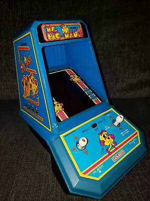 Coleco1982 Ms Pacman Mini Arcade Tabletop ! Work! See Pictures Sold As Is! • $182.89