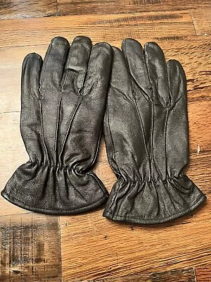 Cowhide Motorbikers Leather Winter Gloves Motocycle Leather Glove • $21.99