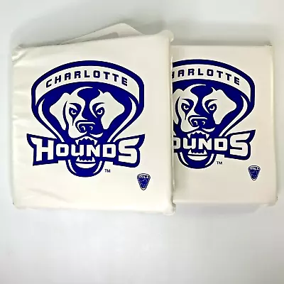 2 Charlotte Hounds Stadium Seat Cushions MLL Lacrosse Sport Defunct Team In 2018 • $29.99