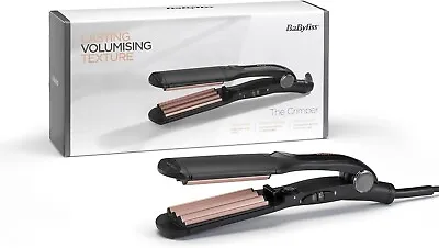 Babyliss 2165CU Pro Crimper Hair Styler Tourmaline Ceramic Crimping Plates 210ºC • £27.90