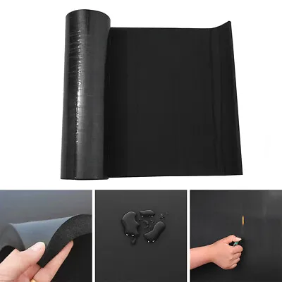 £14.94 • Buy 6-25MM Thick Studio/Car Sound Proofing Deadening Acoustic Foam Wall Panel Sticky