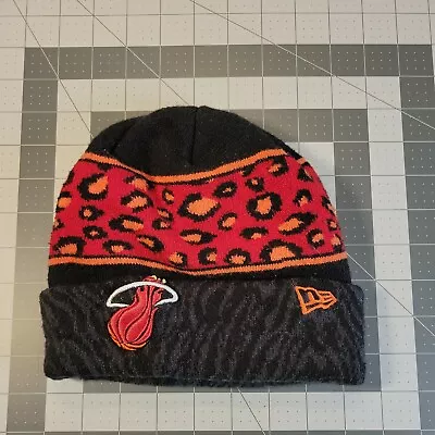 Miami Heat New Era HWC NBA Team Polar Prints Beanie  • $14.99