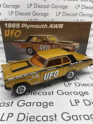 ACME 1965 Plymouth AWB UFO Drag Car 1:18 Diecast Model A1806509 Only 636pcs NEW • $139.99