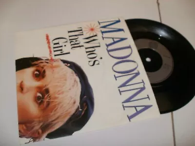 Madonna- Who's That Girl Vinyl 7  45rpm Ps • £1.99