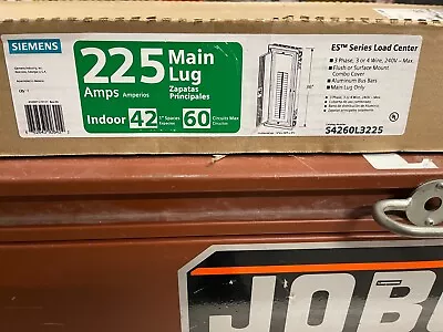 Siemens S4260L3225 225A 3 Phase 42 1  Spaces 60 Circuit Aluminum Indoor Load... • $200