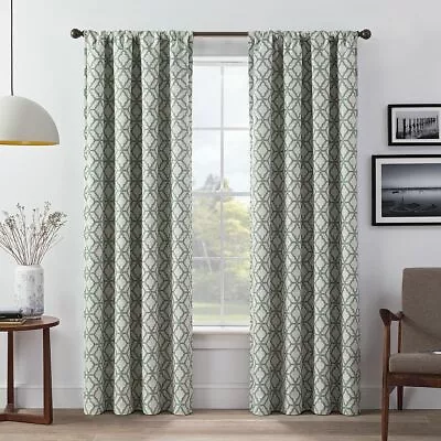 Eclipse Lollie Blackout 2-Pack Window Curtains Emerald 52  X 84  Each • $45.99