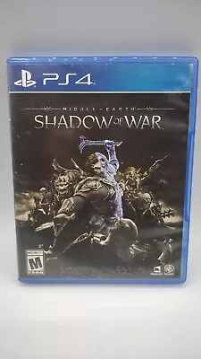 Middle-Earth: Shadow Of War - Sony PlayStation 4 With Booklet  • $7.88