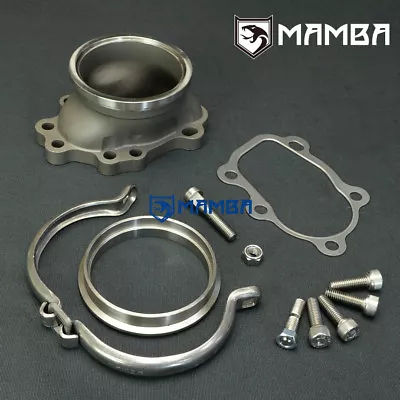 MAMBA 5 Bolt To 3  V-band Dump Pipe Flange For Nissan CA18 SR20 TB25 GT28R GT30R • $126.69