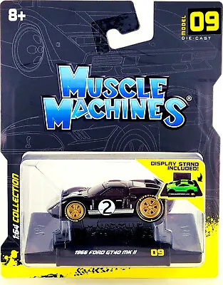 Maisto 2021 1/64 Muscle Machines Die Cast 1966 Ford Gt40 Mk Ii Series 2 New! Htf • $3.75