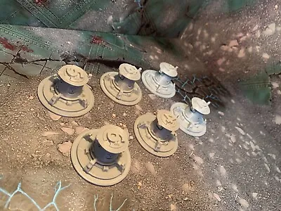 Objective Markers A X6 Large Scenery Scatter Terrain For 28mm Miniature Wargames • £10